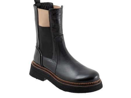 Bueno Gizelle Mid Chelsea Boot (Women) - Black Online Hot Sale