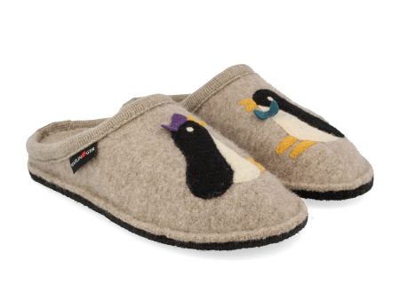 Haflinger Pingu Slipper (Women) - Natural Fashion