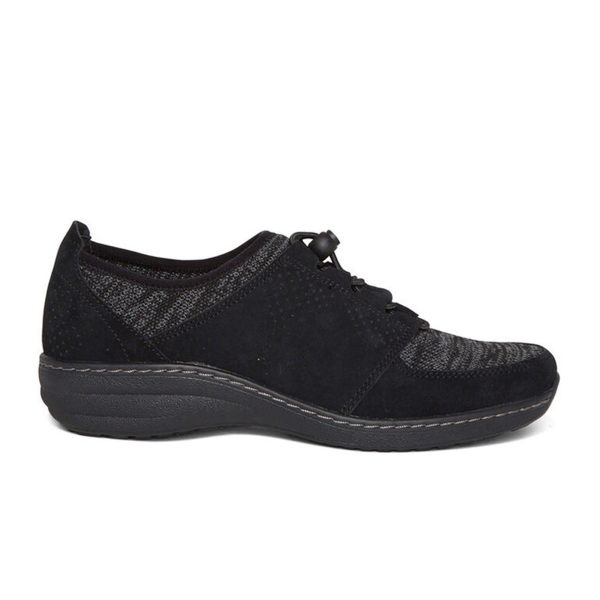 Aetrex Casey Lace Up (Women) - Black Online Hot Sale