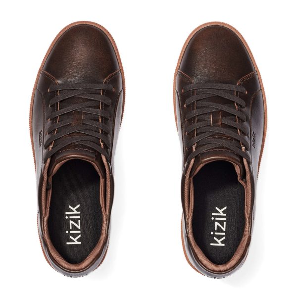 Kizik Sonoma Sneaker (Unisex) - Brown Cheap