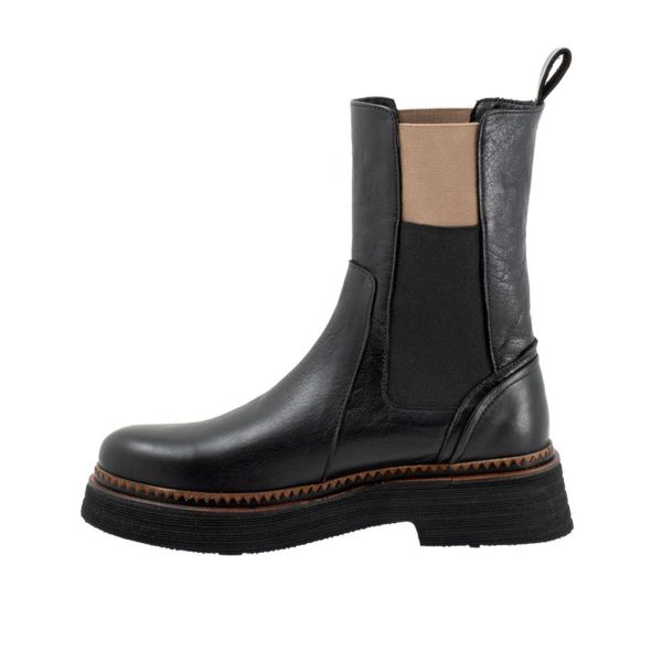 Bueno Gizelle Mid Chelsea Boot (Women) - Black Online Hot Sale