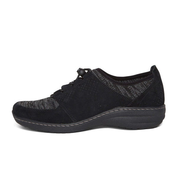 Aetrex Casey Lace Up (Women) - Black Online Hot Sale