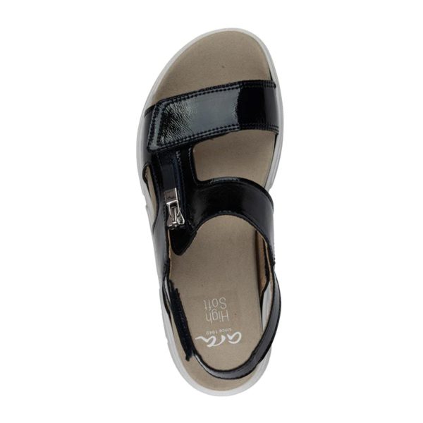 Ara Roanoke Backstrap Sandal  (Women) - Navy Fashion