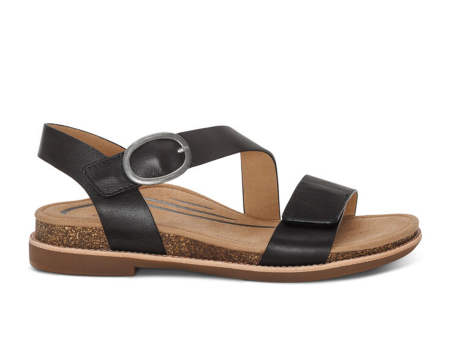 Aetrex Tamara Backstrap Sandal (Women) - Black For Discount