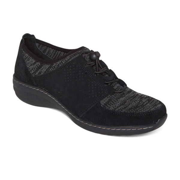 Aetrex Casey Lace Up (Women) - Black Online Hot Sale