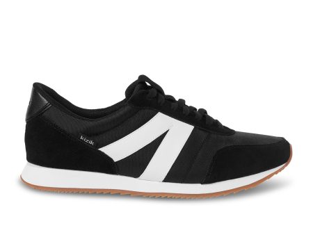 Kizik Milan Sneaker (Unisex) - Black White Online