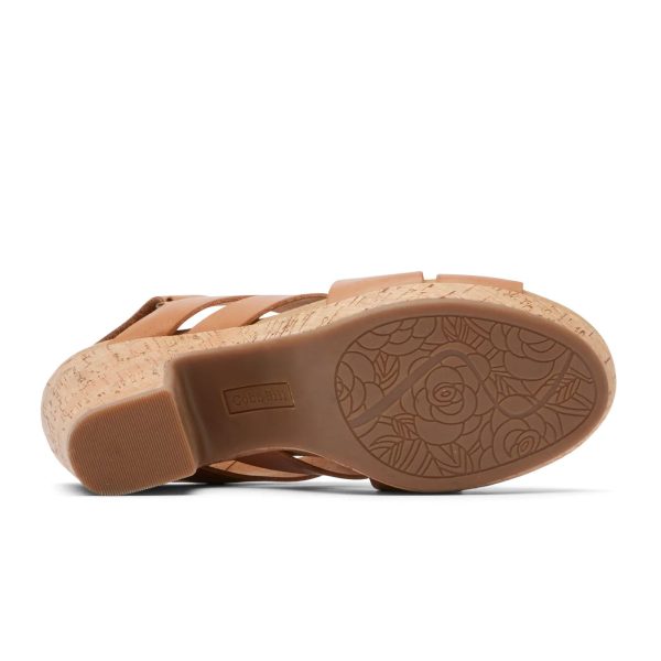 Cobb Hill Alleah Sling Sandal (Women) - Honey Leather For Cheap