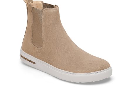 Birkenstock Bend Narrow Chelsea Sneaker (Women) - Taupe Suede Cheap