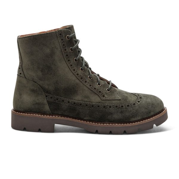 Aetrex Margot Ankle Boot (Women) - Dark Green Online Hot Sale