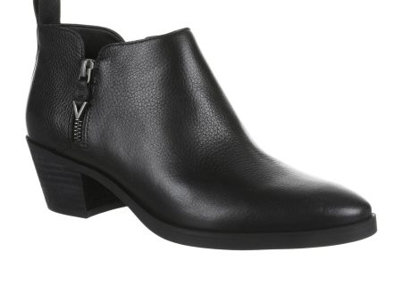 Vionic Cecily Waterproof Ankle Boot (Women) - Black Tumbled Leather Cheap