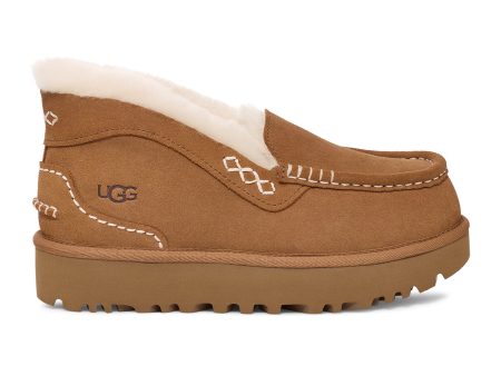 UGG® Ansley Parc Slipper (Women) - Chestnut Discount