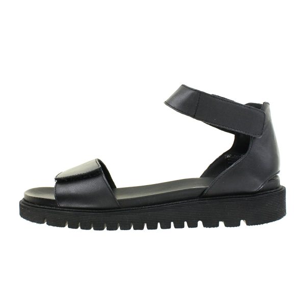 Ara Kasandra Backstrap Sandal (Women) - Black For Sale