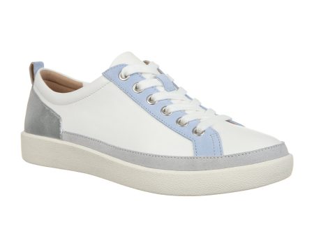 Vionic Winny Sneaker (Women) - White Silver Leather Hot on Sale