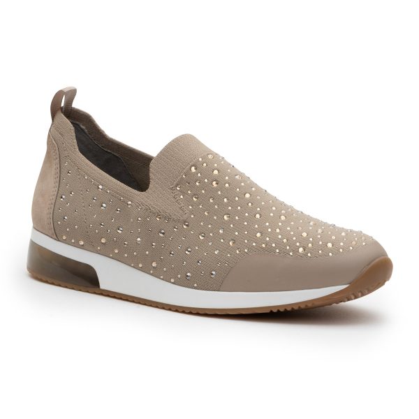 Ara Layton Slip On Sneaker (Women) - Sand with Stones Cheap