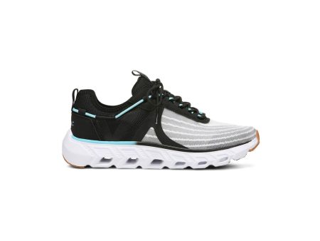 Vionic Fortune Walking Shoe (Women) - White Black For Sale