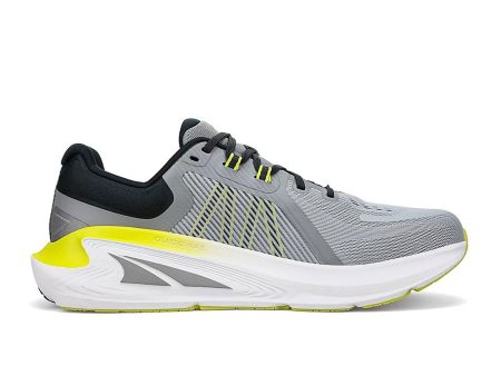 Altra Paradigm 7 Running Shoe (Men) - Gray Lime Supply