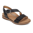 Aetrex Tamara Backstrap Sandal (Women) - Black For Discount