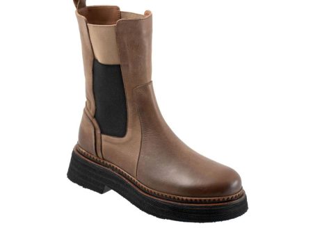 Bueno Gizelle Mid Chelsea Boot (Women) - Taupe Online Hot Sale