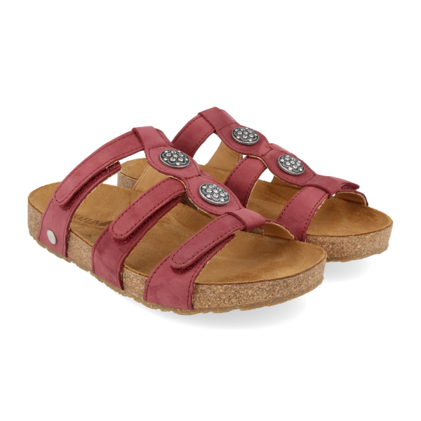 Haflinger Alice Slide Sandal (Women) - Rose For Cheap