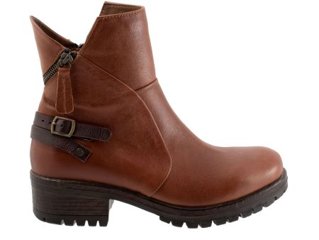 Bueno Fallon Ankle Boot (Women) - Cognac Fashion