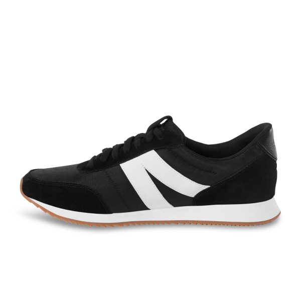 Kizik Milan Sneaker (Unisex) - Black White Online