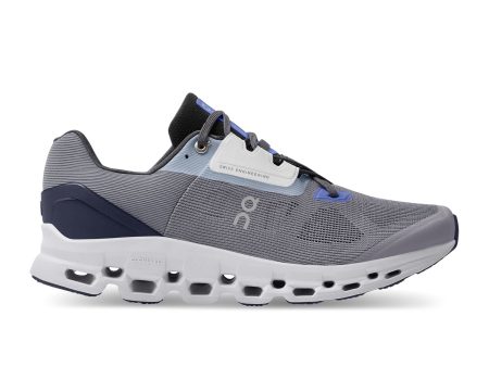 On Running Cloudstratus Running Shoe (Men) - Fossil Midnight Supply