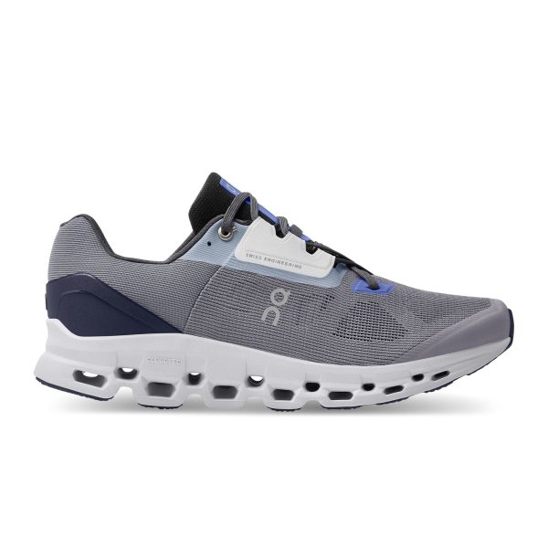 On Running Cloudstratus Running Shoe (Men) - Fossil Midnight Supply