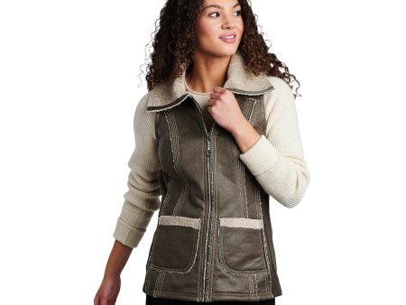 Kuhl Dani Sherpa Vest (Women) - Woodland For Sale