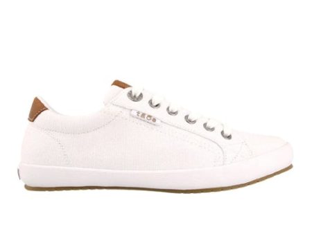 Taos Star Burst Sneaker (Women) - White Tan Canvas Online Hot Sale