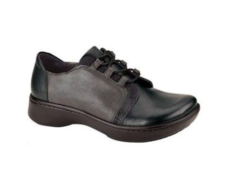 Naot Riviera Lace Up (Women) - Black Madras Leather Discount