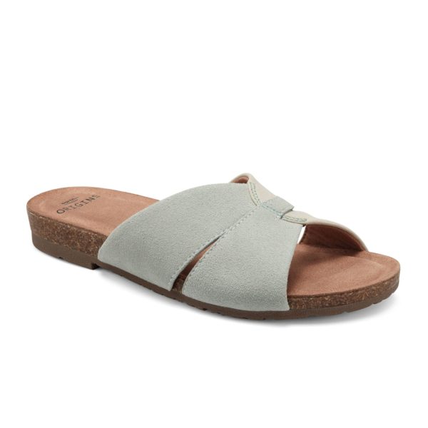 Earth Lexi Slide Sandal (Women) - Seafoam Green Multi Hot on Sale