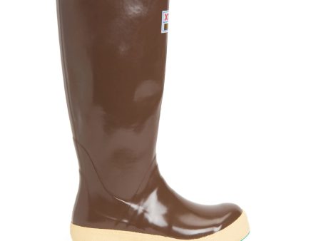 XtraTuf Fishe Wear 15  Legacy Rain Boot (Women) - Brown Totally Tarpon Online now