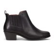 Vionic Bethany Ankle Boot (Women) - Black Leather Supply