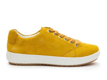 Ara Alexandria Sneaker (Women) - Yellow Suede Cheap