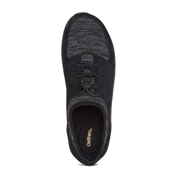 Aetrex Casey Lace Up (Women) - Black Online Hot Sale