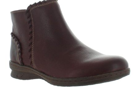 Comfortiva Fallston Ankle Boot (Women) - Mosto Red Online Hot Sale