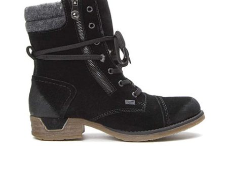 Rieker Fee 79633-00 Winter Mid Boot (Women) - Schwarz Anthrazit Sale