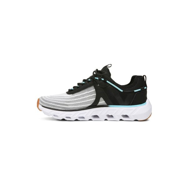 Vionic Fortune Walking Shoe (Women) - White Black For Sale