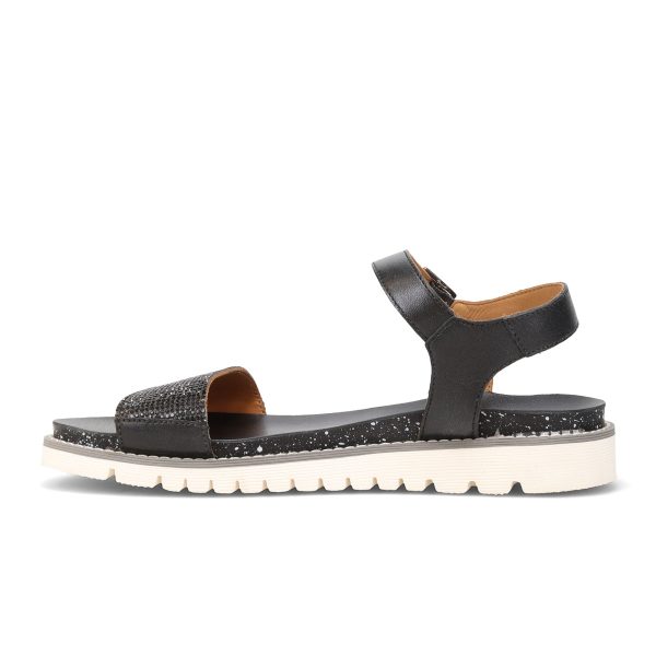 Ara Karine Backstrap Sandal (Women) - Black Supply