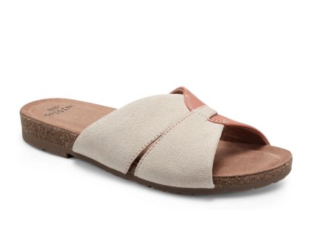 Earth Lexi Slide Sandal (Women) - Peach Multi Online