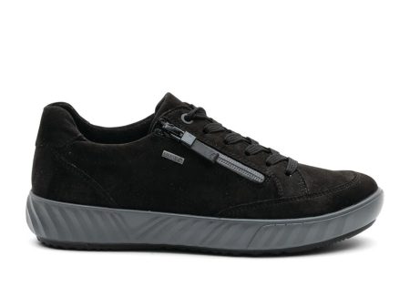 Ara Allesandra Sneaker (Women) - Black Microsuede Sale