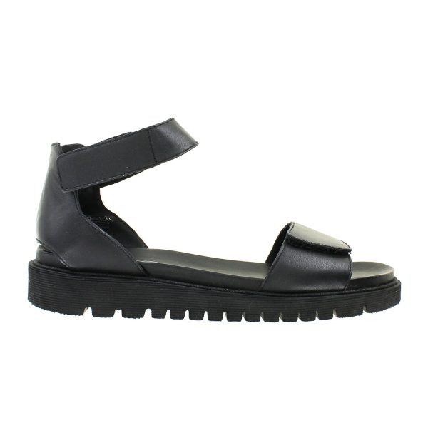 Ara Kasandra Backstrap Sandal (Women) - Black For Sale