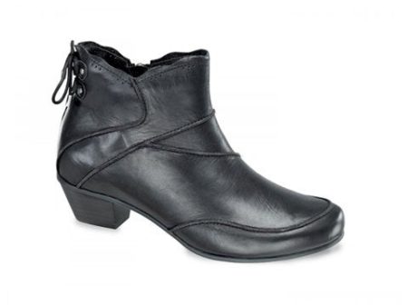 Aetrex Samantha Ankle Boot (Women) - Black Online now