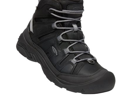 Keen Circadia Mid Polar Boot (Men) - Black Steel Grey on Sale