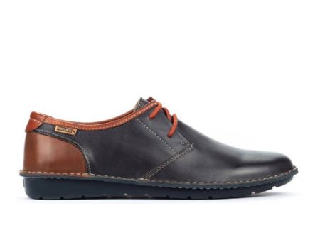 Pikolinos Santiago M7B-4023C3 Lace Up (Men) - Navy Blue Cuero Leather For Cheap