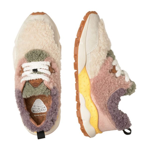 Flower Mountain Pampas Teddy Sneaker (Women) - Ice Pink Online Sale