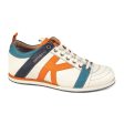 Kamo-Gutsu TIFO 042 Low Sneaker (Men) - White Ice Orange Online Sale