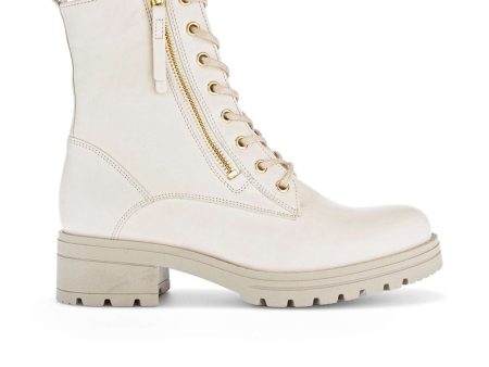 Gabor 52.785.52 Combat Zip Boot (Women) - Ivory Online