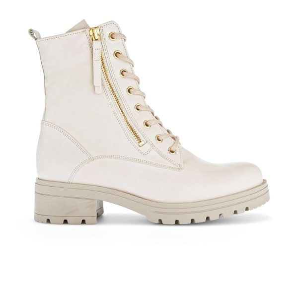 Gabor 52.785.52 Combat Zip Boot (Women) - Ivory Online