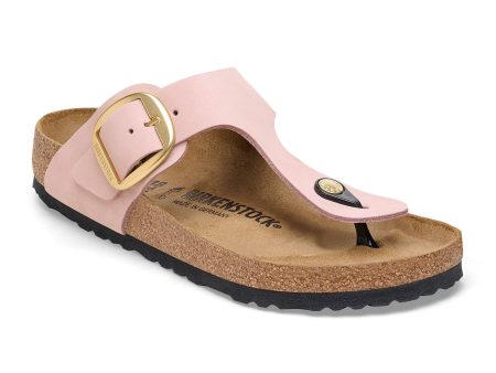 Birkenstock Gizeh Big Buckle Sandal (Women) - Soft Pink Nubuck Discount